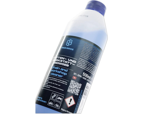 Flacon de nettoyant chaîne et atelier de Bike Broz, 500 ml