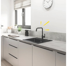 Mitigeur de cuisine Grohe Quickfix Start 2021 noir mat 304702430