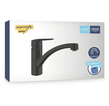 Mitigeur de cuisine Grohe Quickfix Start 2021 noir mat 324412432