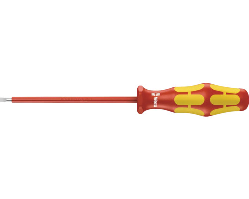 Tournevis plat avec le logo Wera