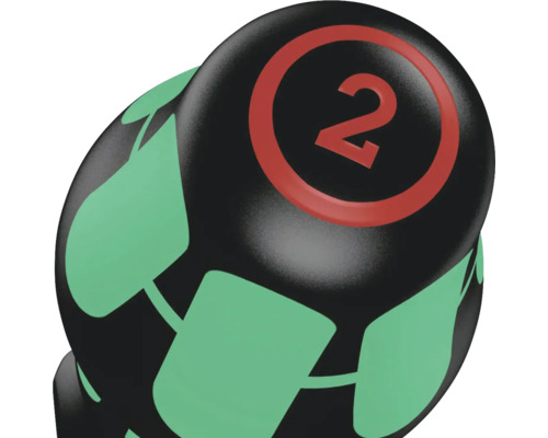 Haltère d''un poids de deux kilogrammes.