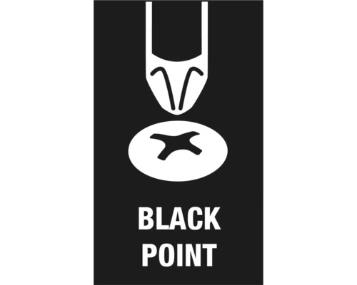 Symbole pour tournevis Black Point