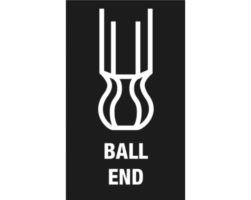 Symbole extrémité sphérique