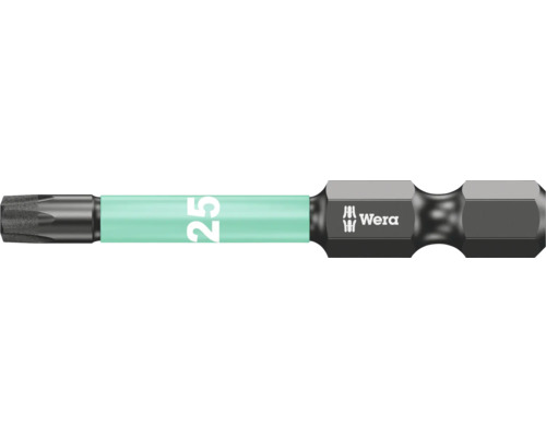 Embout Wera avec profil Torx et taille 25