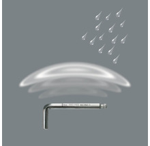 Clé mâle coudée Wera avec protection contre l''eau