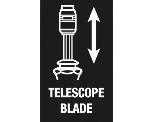 Lame télescopique