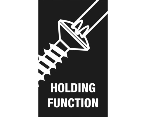 Symbol für Haltefunktion einer Schraube