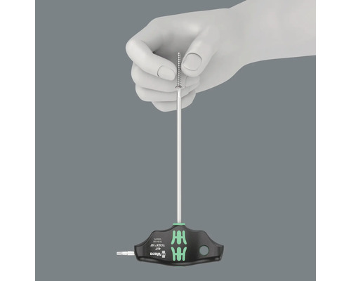 Wera Schraubendreher mit Schraube in Hand