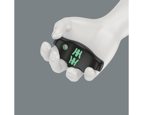 Schraubendrehergriff in einer Hand