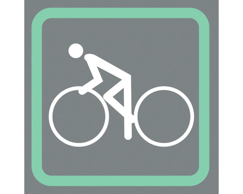 Fahrradweg Symbol