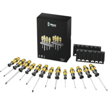 Jeu de tournevis Wera Kraftform avec support et emballage