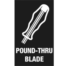 Symbole pour lame traversante