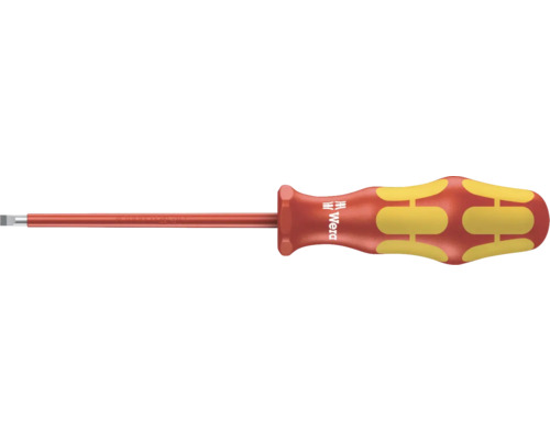 Tournevis plat avec logo Wera