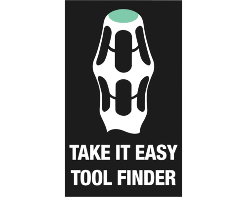Symbole Take it easy Tool Finder