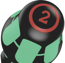 Haltère avec un poids de 2 kilogrammes