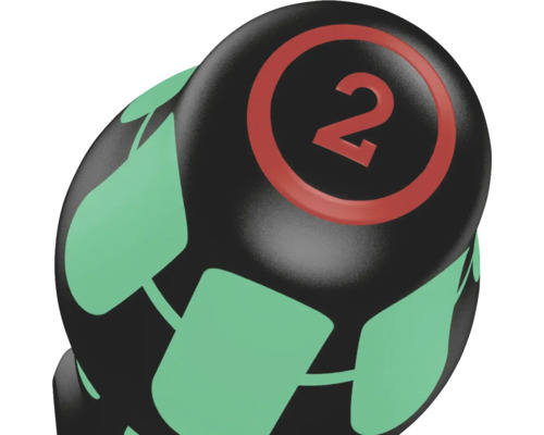 Haltère avec un poids de 2 kilogrammes