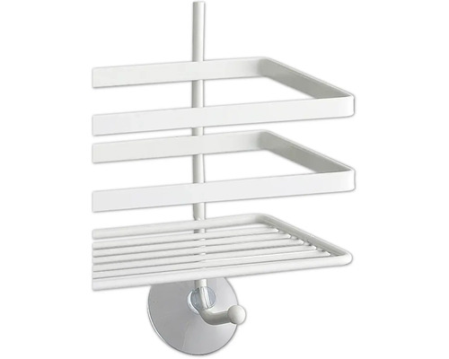 Badregal mit Saugnapfhalterung