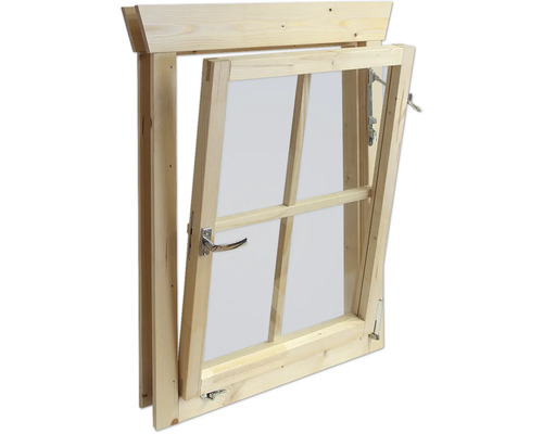 Fenêtre en bois avec fonction oscillo-battante