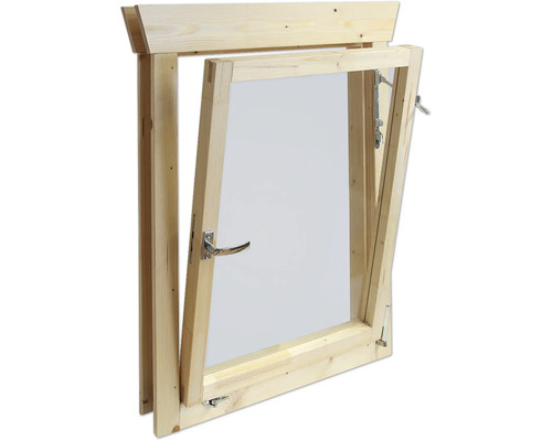 Fenêtre en bois avec fonction oscillo-battante