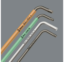 Mehrere farbcodierte Wera Winkelschraubendreher mit unterschiedlichen Größen