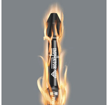 Embout de vissage Wera Impaktor avec flammes