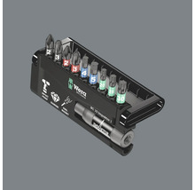 Wera Bit-Check avec différents embouts de vissage et porte-embout Impaktor