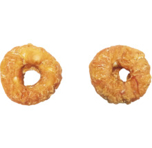 Zwei Kausnacks in Donutform für Hunde
