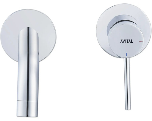 Robinet mural Avital pour lavabo