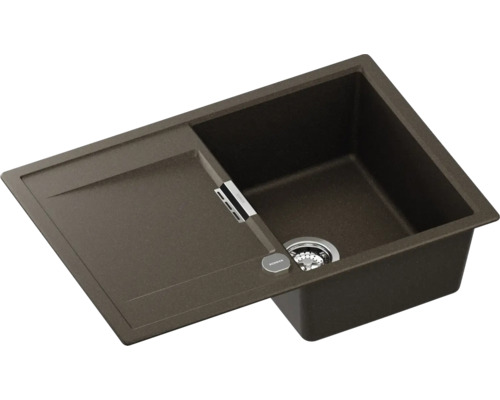 Spüle aus Granit mit Abtropffläche