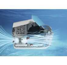 Filtre d''aquarium avec effet d''eau pour le nettoyage d''aquarium