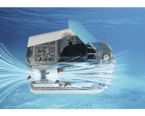 Filtre d''aquarium avec effet d''eau pour le nettoyage d''aquarium