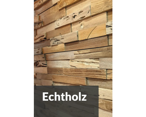 Panneau mural en bois véritable