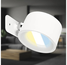 Applique murale LED blanche pour intérieur