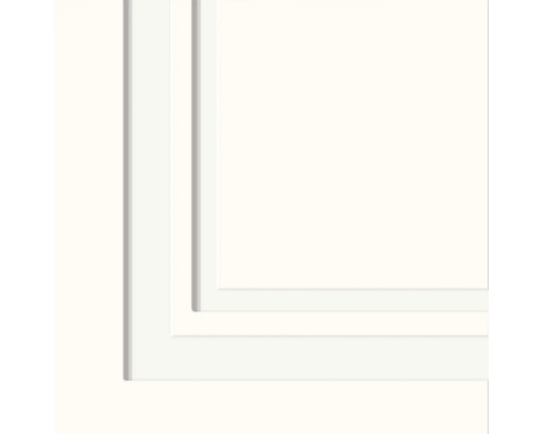 Weißer Bilderrahmen