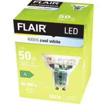 Emballage d''une lampe LED Flair PAR16/GU10 avec lumière blanche froide