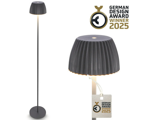 Lampadaire avec abat-jour et label German Design Award Winner 2025