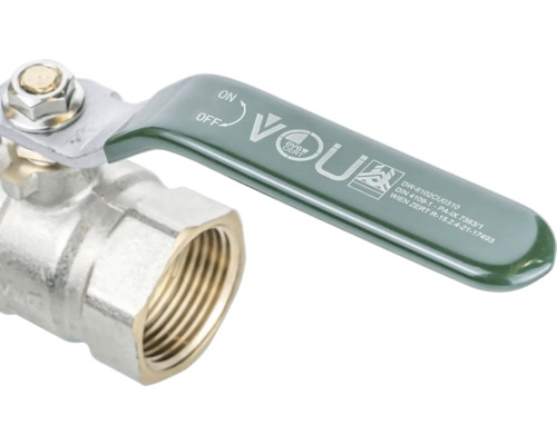 Messing Kugelhahn mit Hebel