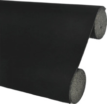 Schwarze Türdichtung aus Schaumstoff