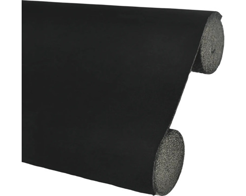 Schwarze Türdichtung aus Schaumstoff