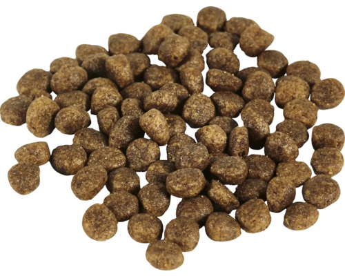 Haufen Trockenfutter für Tiere