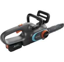 Tronçonneuse à batterie Gardena avec équipement de coupe