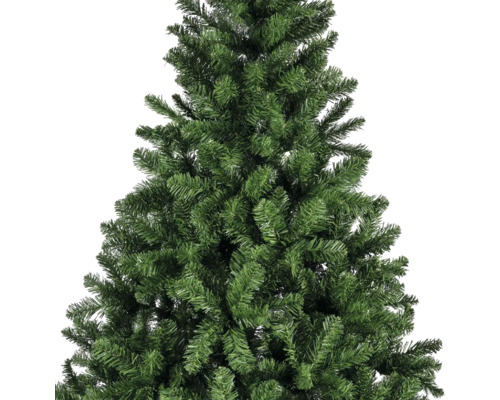 Detailaufnahme eines künstlichen Weihnachtsbaums