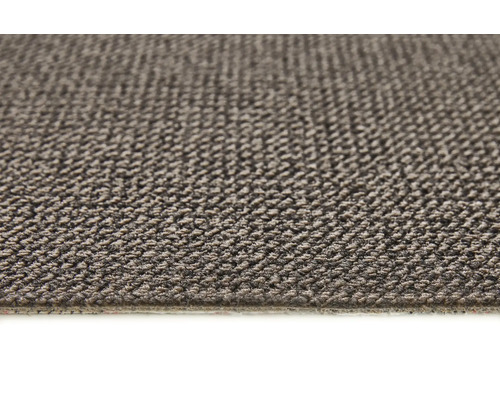 Nahaufnahme eines grauen Teppichs