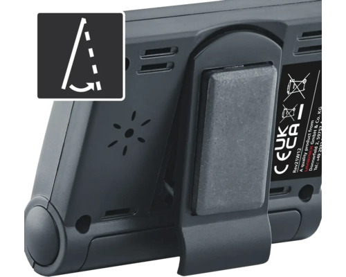 Neigungswinkel einstellbar