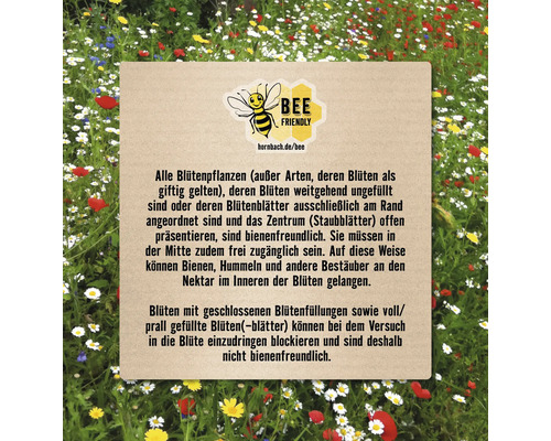 Informationen zur Bienenfreundlichkeit von Blütenpflanzen