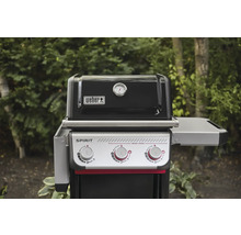 Barbecue à gaz Weber Spirit avec thermomètre et étagère latérale