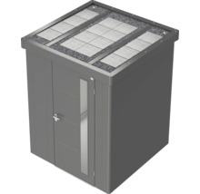 Gartenhaus Biohort Neo 3D Standardtür 347,5 x 291,5 cm quarzgrau-metallic