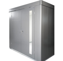 Gartenhaus Biohort Neo 3D Standardtür 347,5 x 291,5 cm quarzgrau-metallic