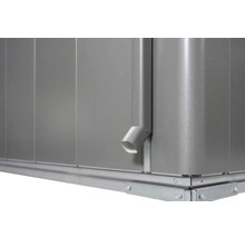 Gartenhaus Biohort Neo 3D Standardtür 347,5 x 291,5 cm quarzgrau-metallic