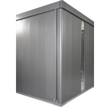 Gerätehaus Biohort Neo 3D Doppeltür 347,5 x 291,5 cm dunkelgrau-metallic